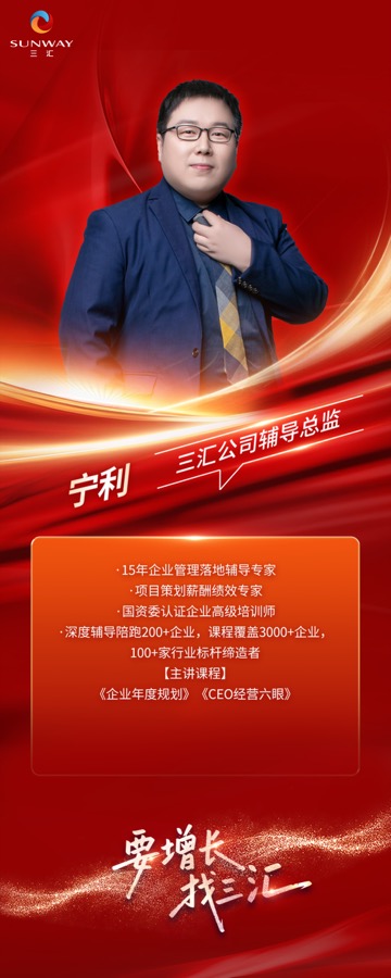 三汇咨询华南大区服务总监宁利